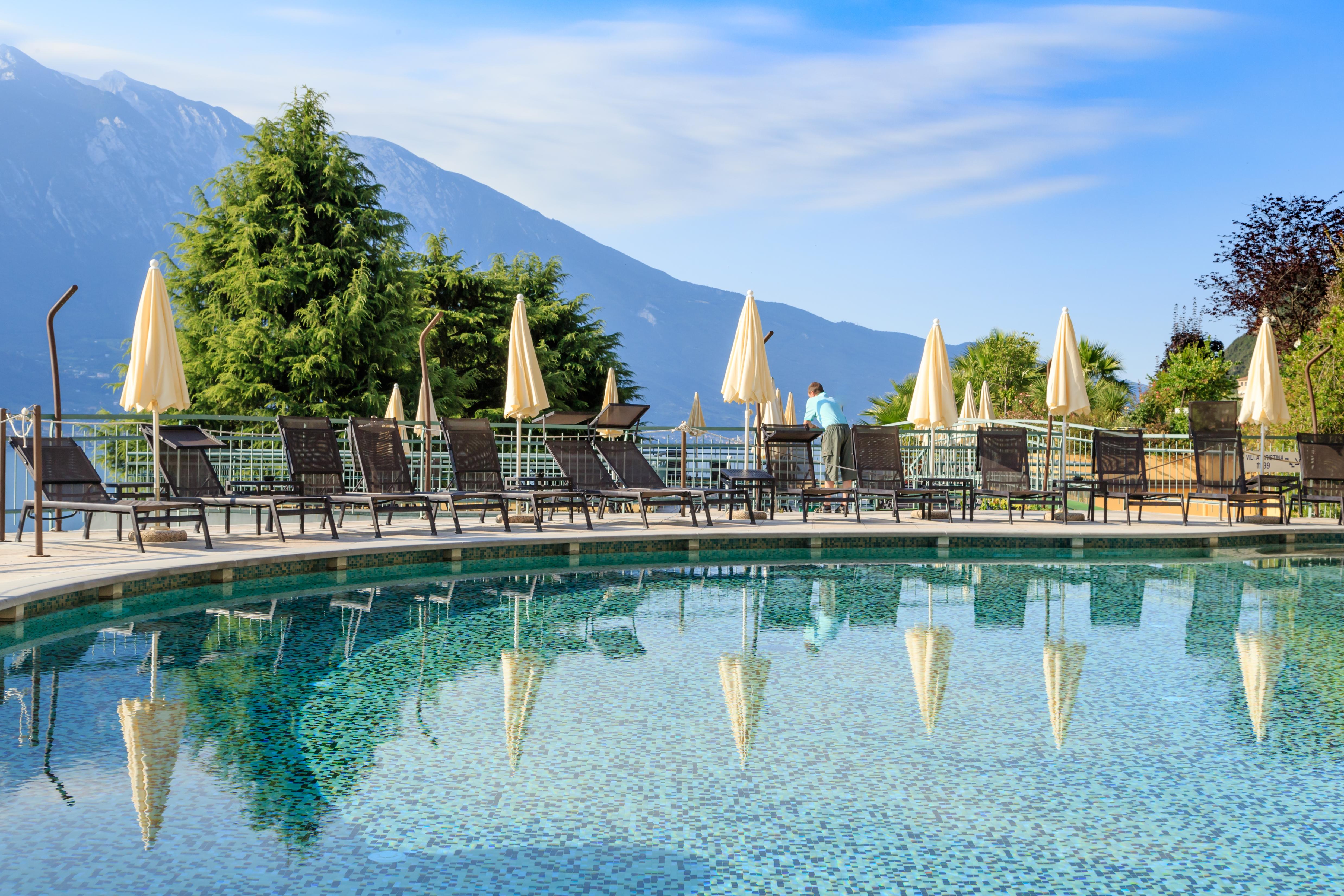 Hotel Cristina Limone sul Garda Esterno foto